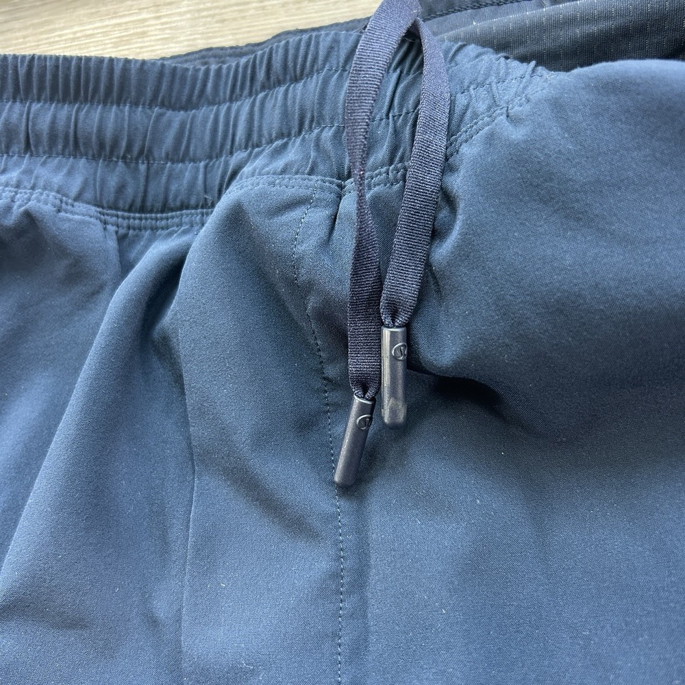 Lululemon Shorts Mens XL Navy Pace Breaker 9" Lined Athletic Running Workout - Picture 2 of 10